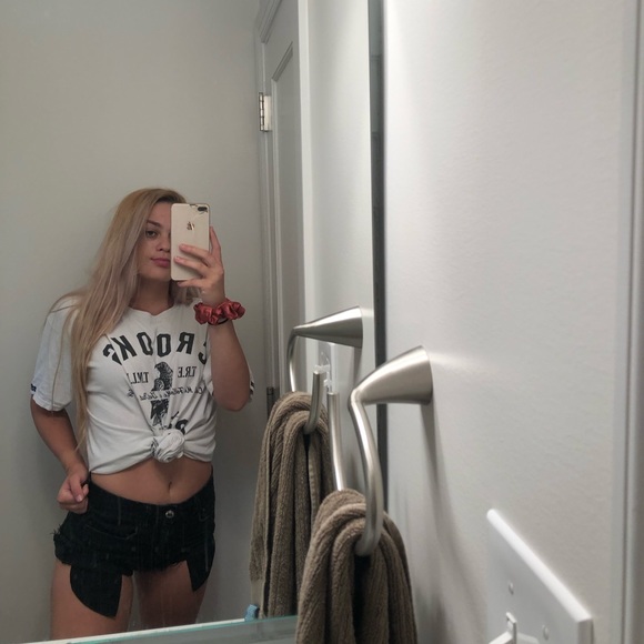 american eagle black jean shorts - Picture 1 of 2